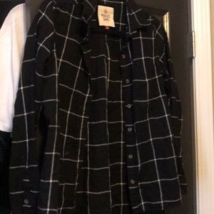 Women’s Flannel Grid print medium